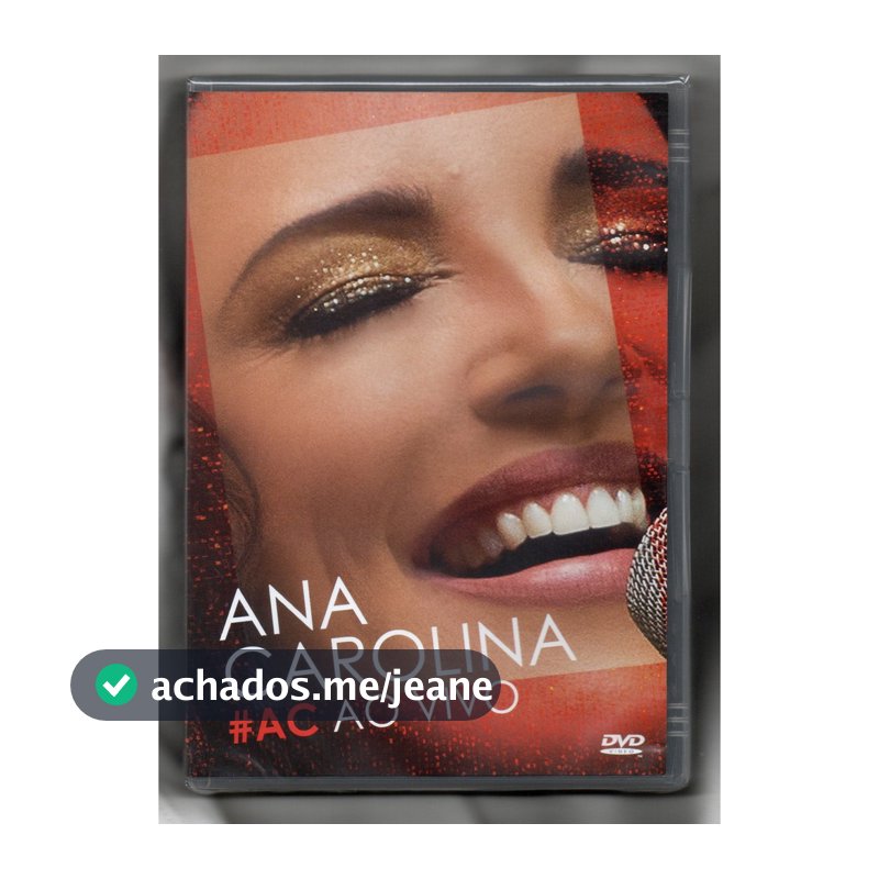 Ana Carolina Dvd #AC Ao Vivo