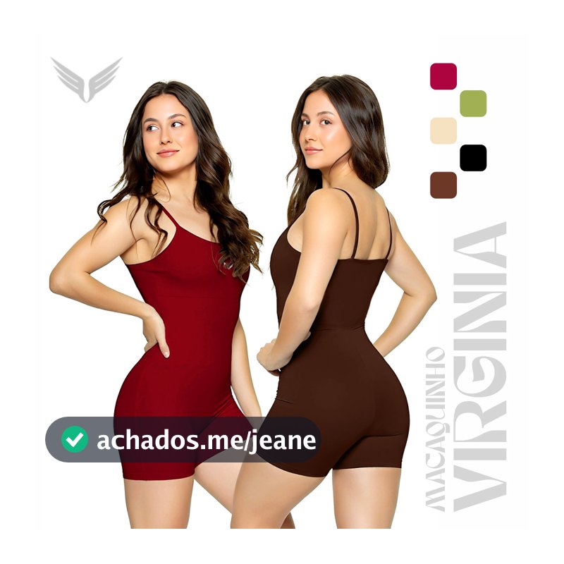 Kit 2 Macaquinhos Fitness femininoi Zero Transparência