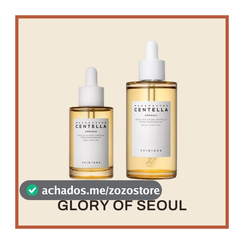 SKIN1004 Madagascar Centella Asiatica Ampoule Facial Serum 55ml, 100ml