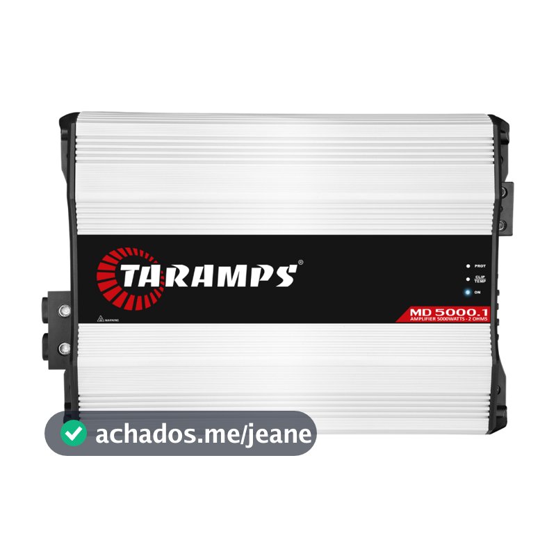 Modulo Taramps Md5000 2 Ohms Potencia 5000wrms Amplificador