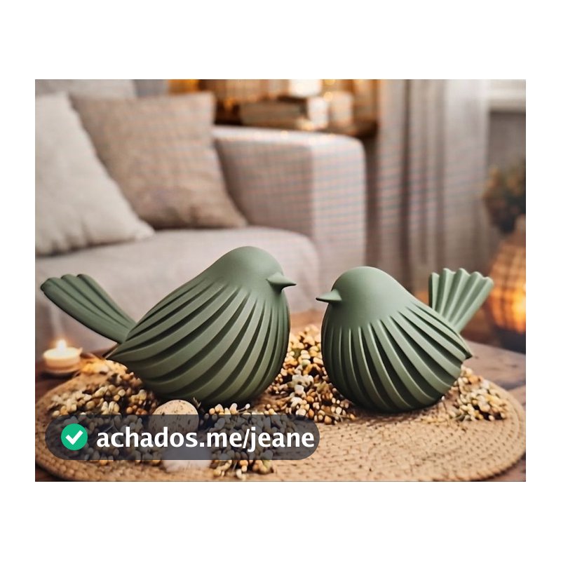 Passarinhos Decorativos | Estilo Japandi, Farmhouse e Luxo