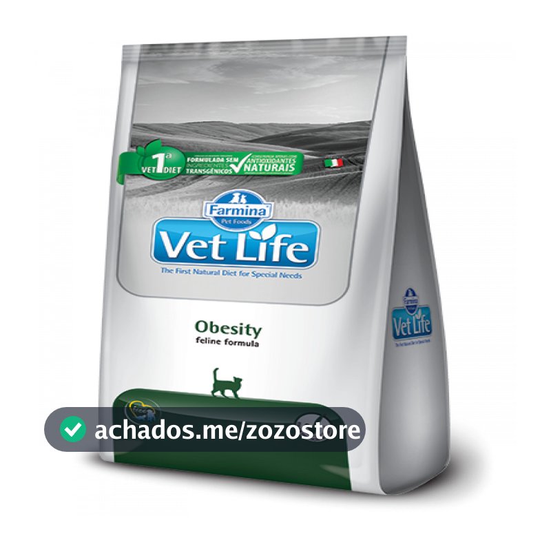 Gato Obesity 2kg Vet Life