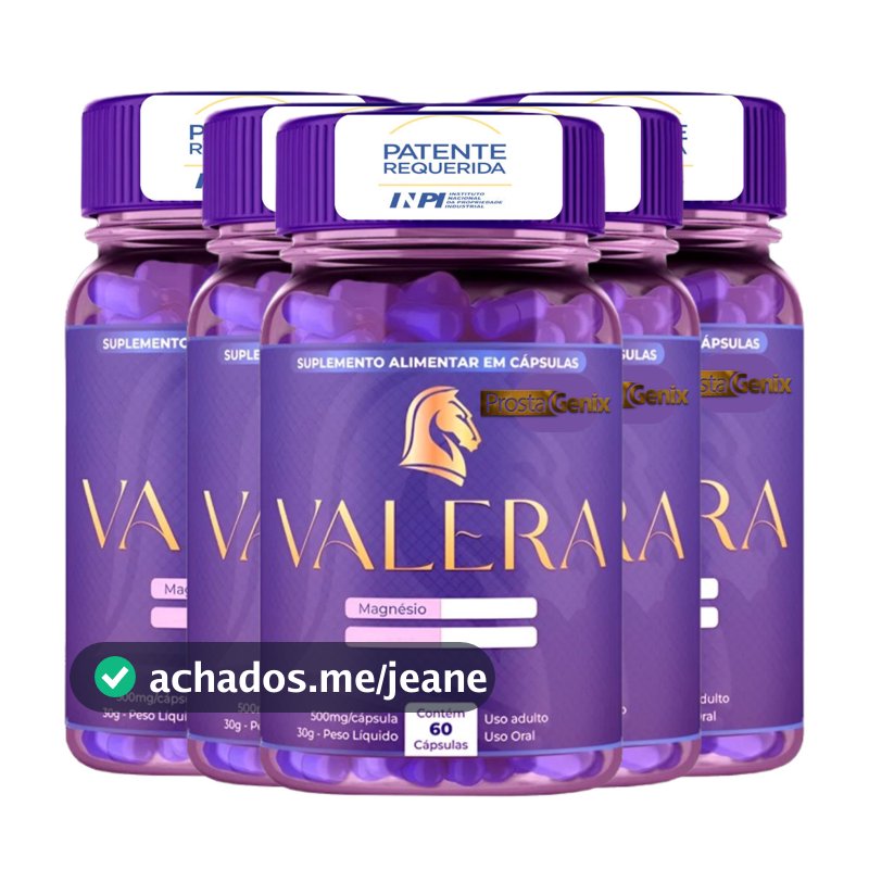 5 Valera 60 cápsulas Fórmula Premium Promocão