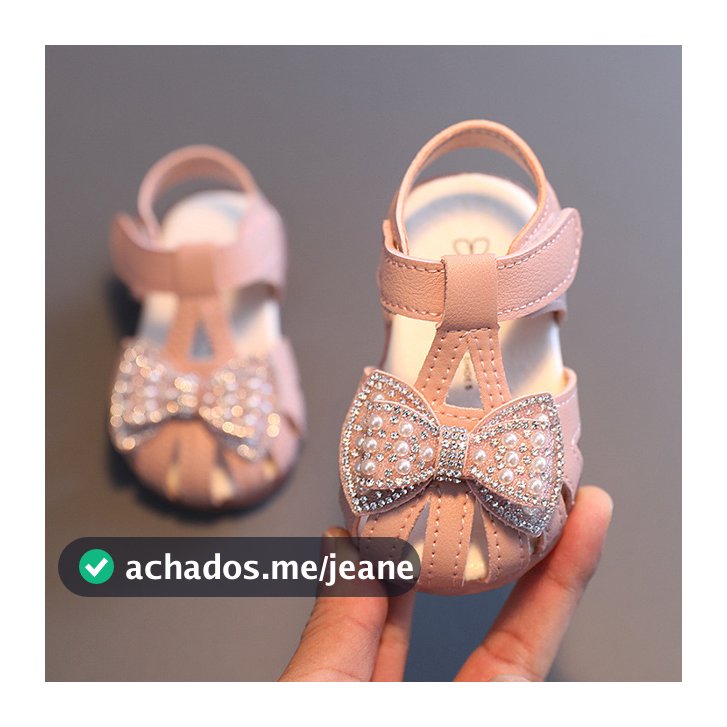 Sandálias infantis Sandálias de praia verão 2024 Meninas sapatos de princesa Light Soft