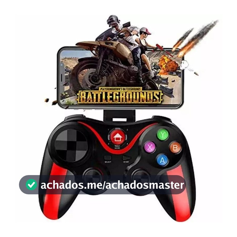 Controle Joystick G7 Bluetooth Universal suporte para Celular + cabo usb
