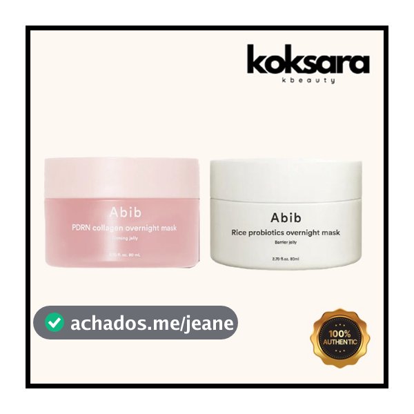 Abib Rice Probiotics /  PDRN Collagen Overnight Mask Barrier Jelly 80ml