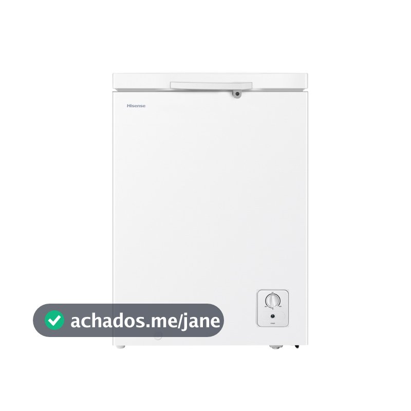 Freezer Horizontal Hisense 141L Ft145n1swr Branco 127v