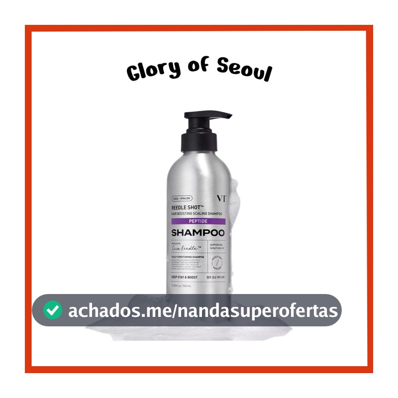 VT COSMETICS Reedle Shot Hair Boosting Scaling Shampoo, 500ml