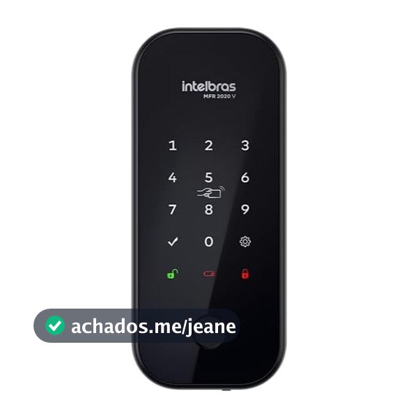 Fechadura Inteligente de Sobrepor Intelbras MFR 2020 V