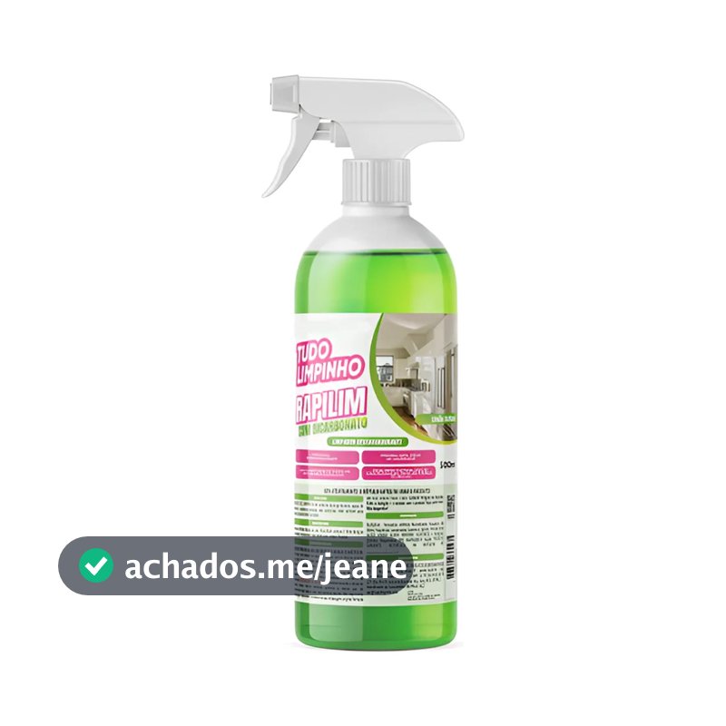 RAPILIM LIMPADOR PERFUMADO C/ BICARBONATO TUDO LIMPINHO 500ML
