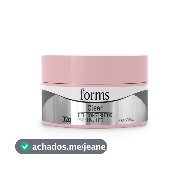 Gel Construtor Forms para alongamento de unhas auto-nivelante