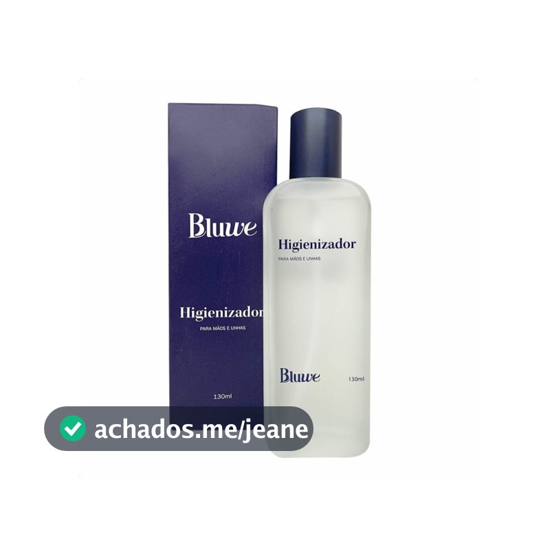 Higienizador para mãos e unhas 130ml Bluwe