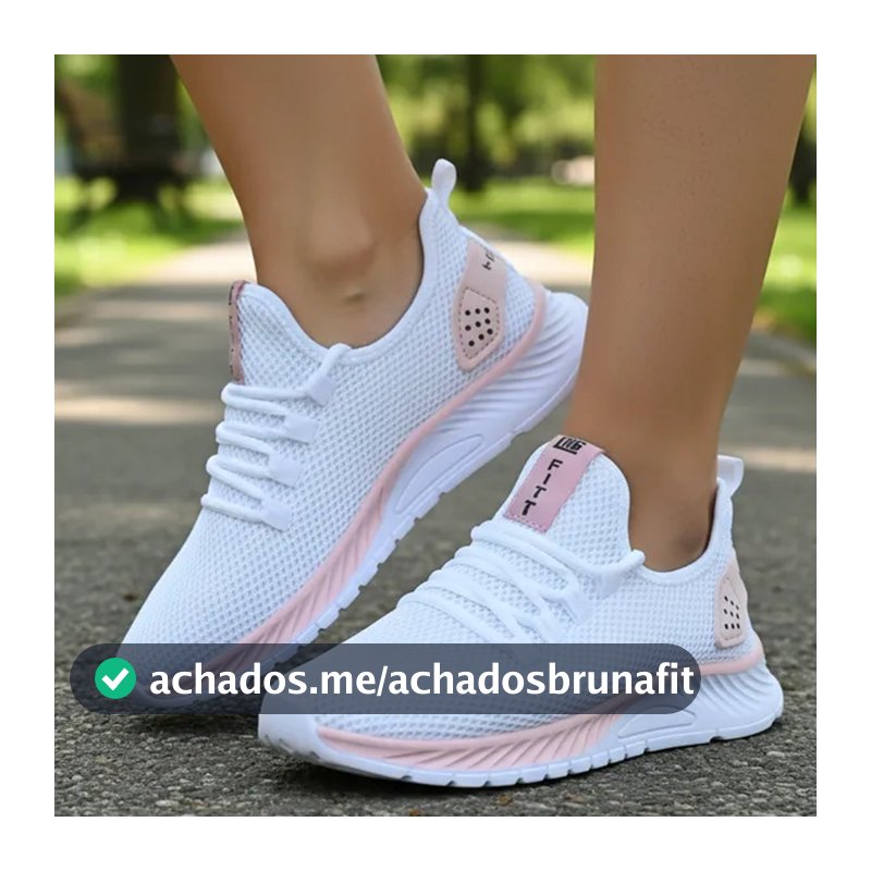 Tênis Feminino Flyvo – Super Leve, Respirável e Antiderrapante