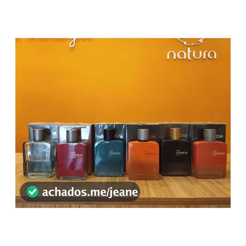 Perfume Natura Homem Masculino 100ml Sagaz Tato Dom Elo Original Envio Rápido