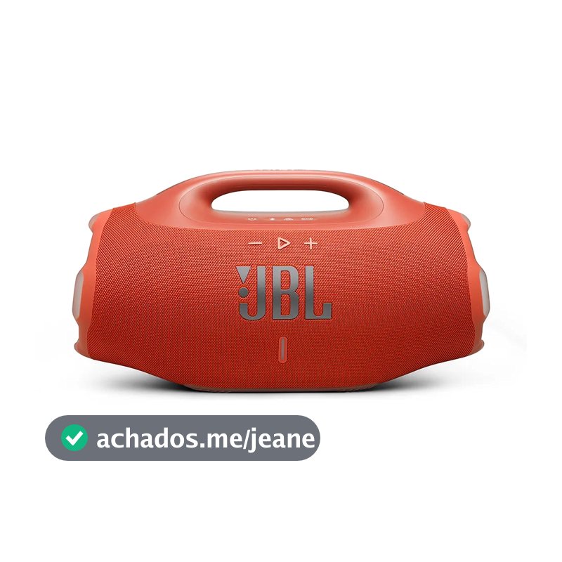 Caixa de Som JBL Boombox 4 Laranja Bluetooth 5.4 IP68 Auracast á Prova D'água