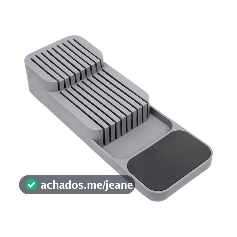 Organizador De Facas Para Gaveta De Armário Porta Facas