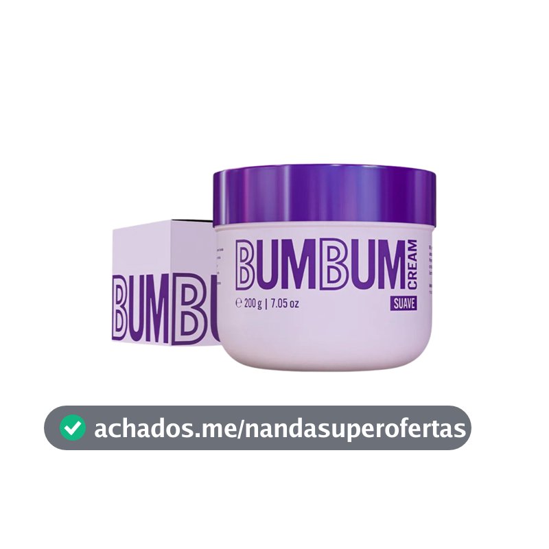 Bumbum Cream Suave 200g Tratamento Celulite Estrias Flacidez Beleza Brasileira