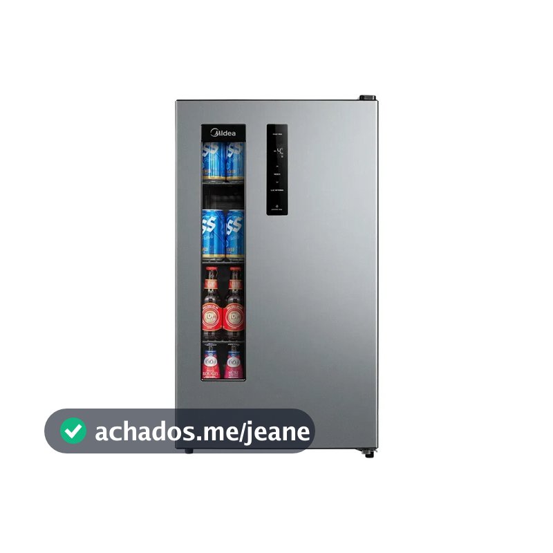 Cervejeira Frost Free 82L Prata Midea
