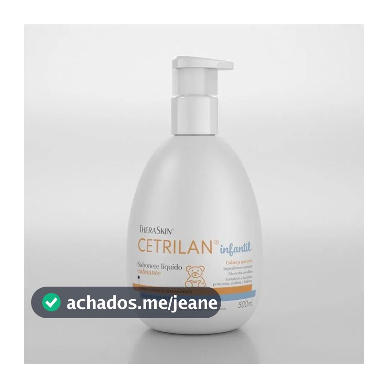 sabonete Líquido Infantil Cetrilan 500ml