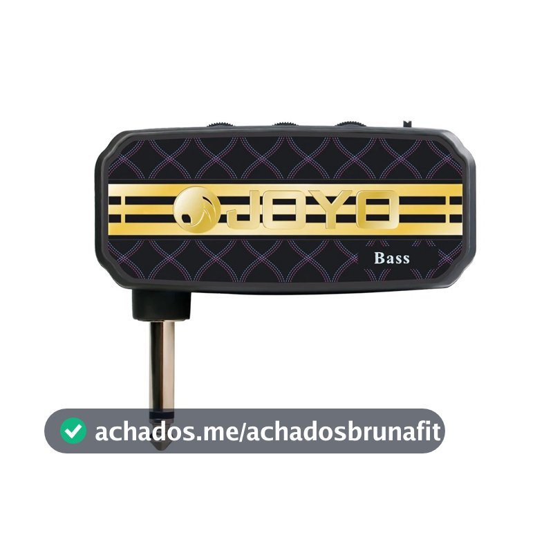 JOYO JA-03 Amplificador De Baixo Portátil Mini Fone De Ouvido 6 Efeitos Sonoros Guitarra Elétrica Acessórios