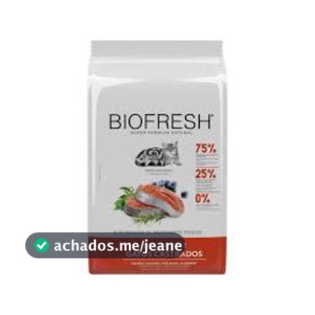 Ração Biofresh Gato Castrado Salmão 7,5kg