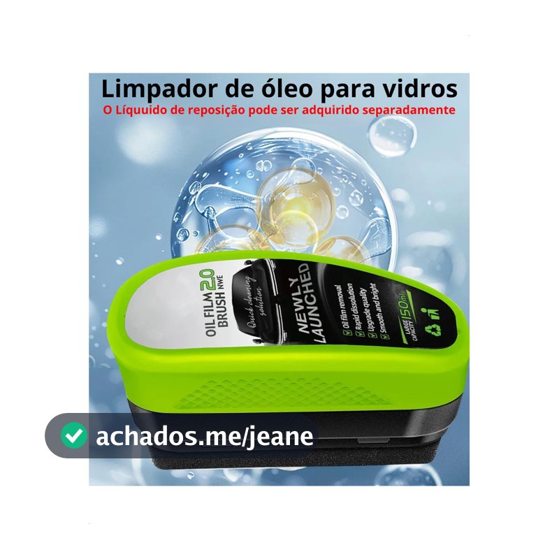Limpa Vidro Automotivo de Filme Oleo Vidro ParaBrisa Espelho Retrovisor Carro Moto Janela Casa