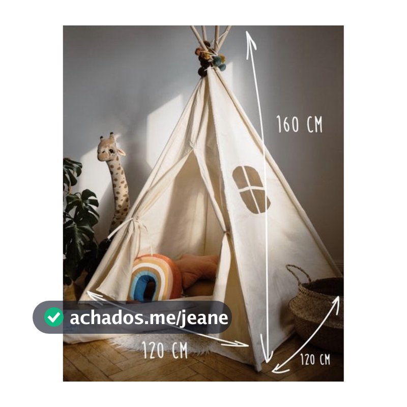 Cabana/Infantil/para/Festa/do/Pijama/Cru/Tenda/Barraca