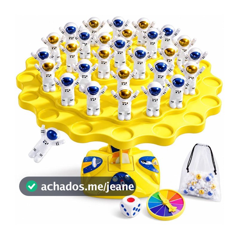 Astronauta Jogo De Mesa  Equilíbrio 50 Peças Infantil Puzzle Tabuleiro
