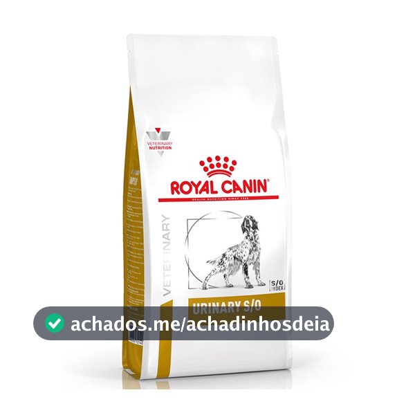 Ração Royal Canin Veterinary Nutrition Urinary S/O para Cães com Doenças Urinárias - 10,1Kg