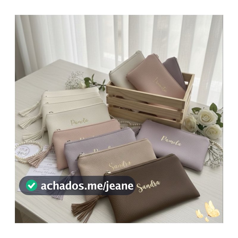 Kit 16 Necessaires Personalizadas com  Nome | Brindes Corporativos, Lembrancinhas e Revenda