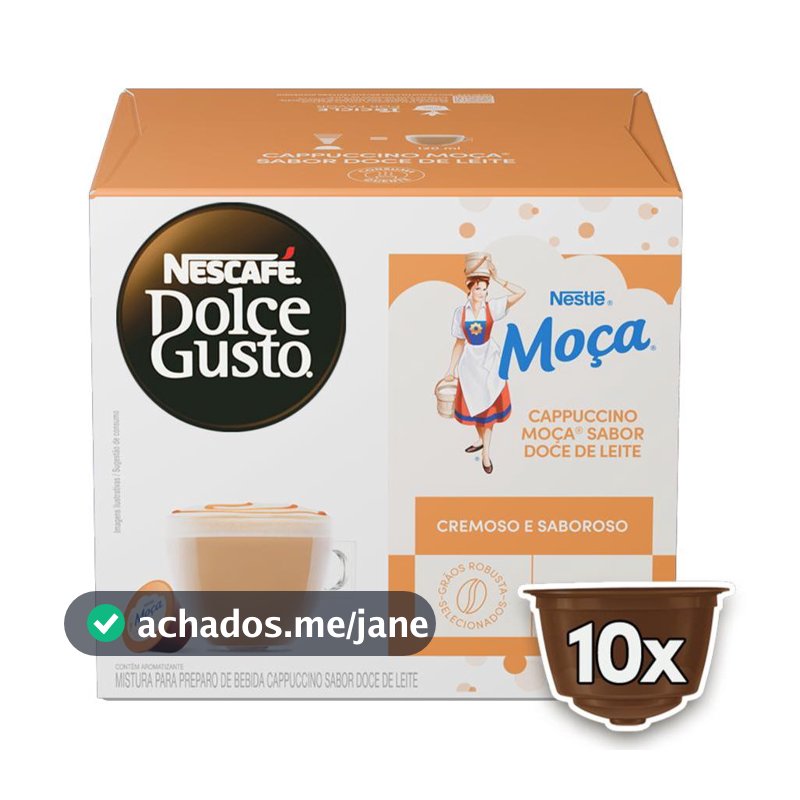NESCAFÉ DOLCE GUSTO Cappuccino Doce de Leite 10 cápsulas