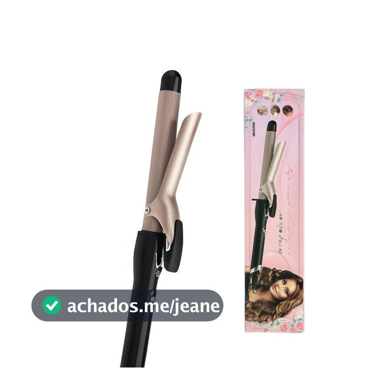 Modelador de Cachos Elétrico Bivolt | 15 Temperaturas | Cachos Grandes, Pequenos e Ondas Perfeitas