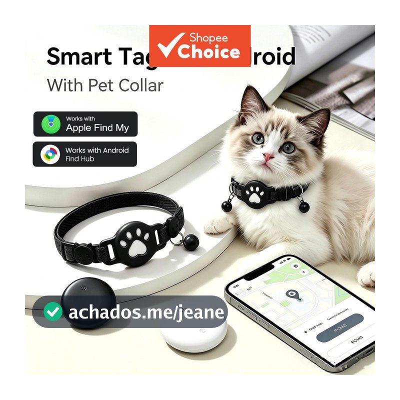 Rastreador GPS à Prova d’Água para Coleira de Pets, Verão, Chave