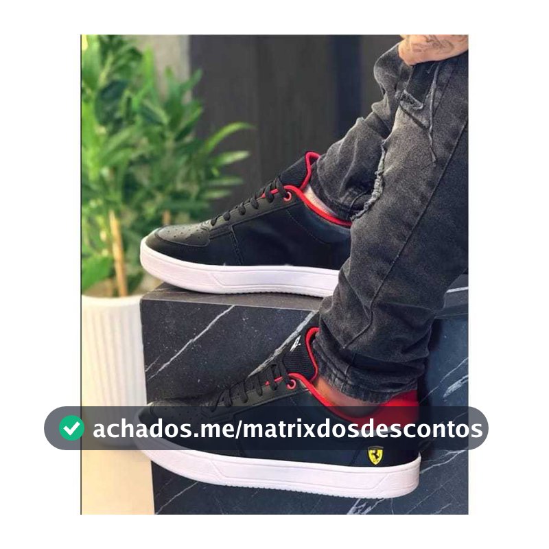 Tenis Unissex FERRARI com conforto e qualidade Envio 24hrs