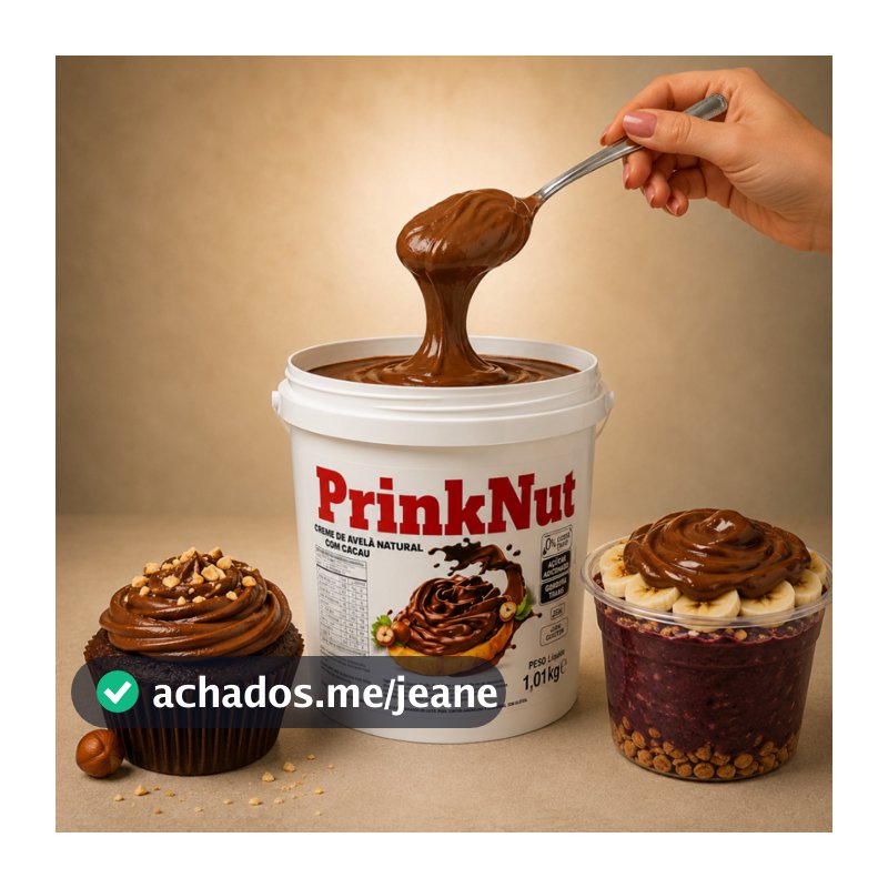 Creme de Avelã com Cacau Prink Nut. (1kg). .