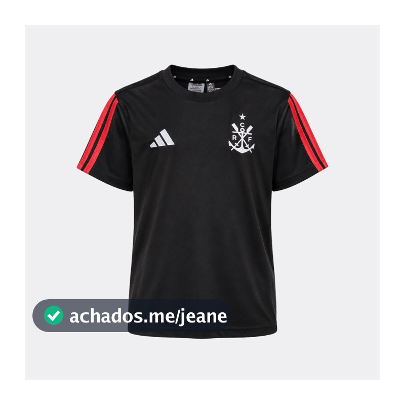 Camisa Flamengo Infantil Adidas 2026
