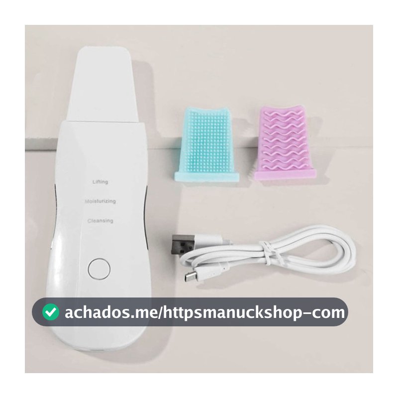 Aparelho Peeling Ultrassônico | Limpeza Facial Profunda + Remoção de Cravos