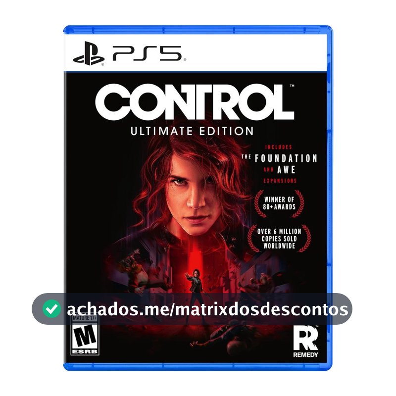 Control Ultimate Edition PS5 Midia Fisica