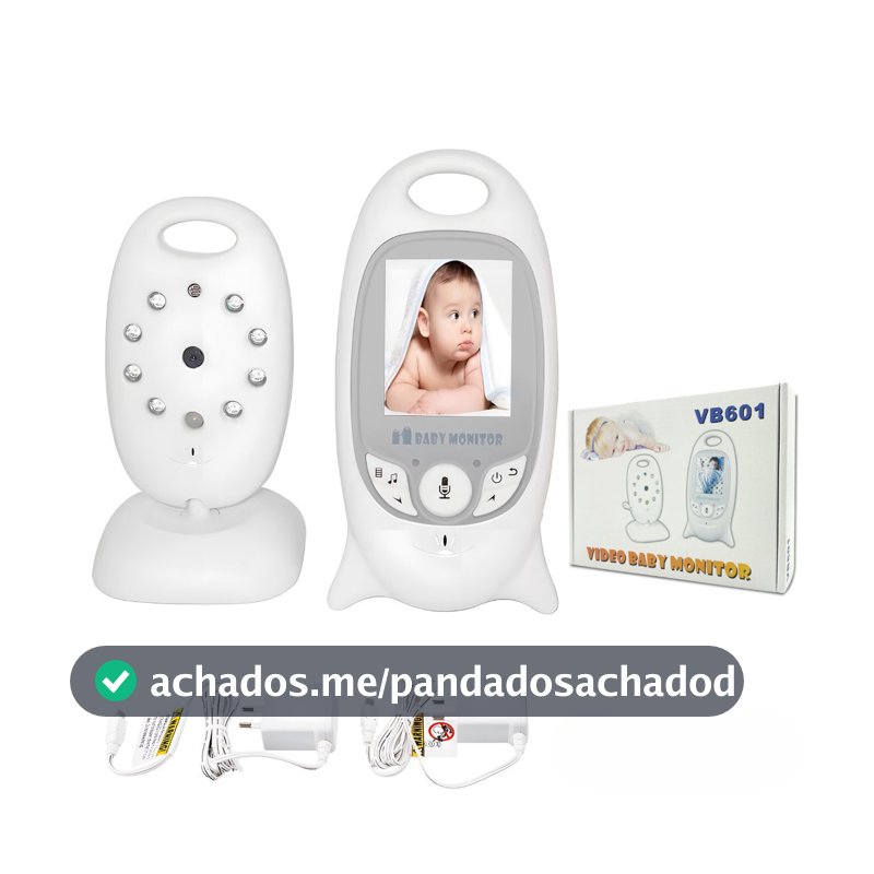 Babá Eletrônica Sem Fio Digital Com Visão Noturna