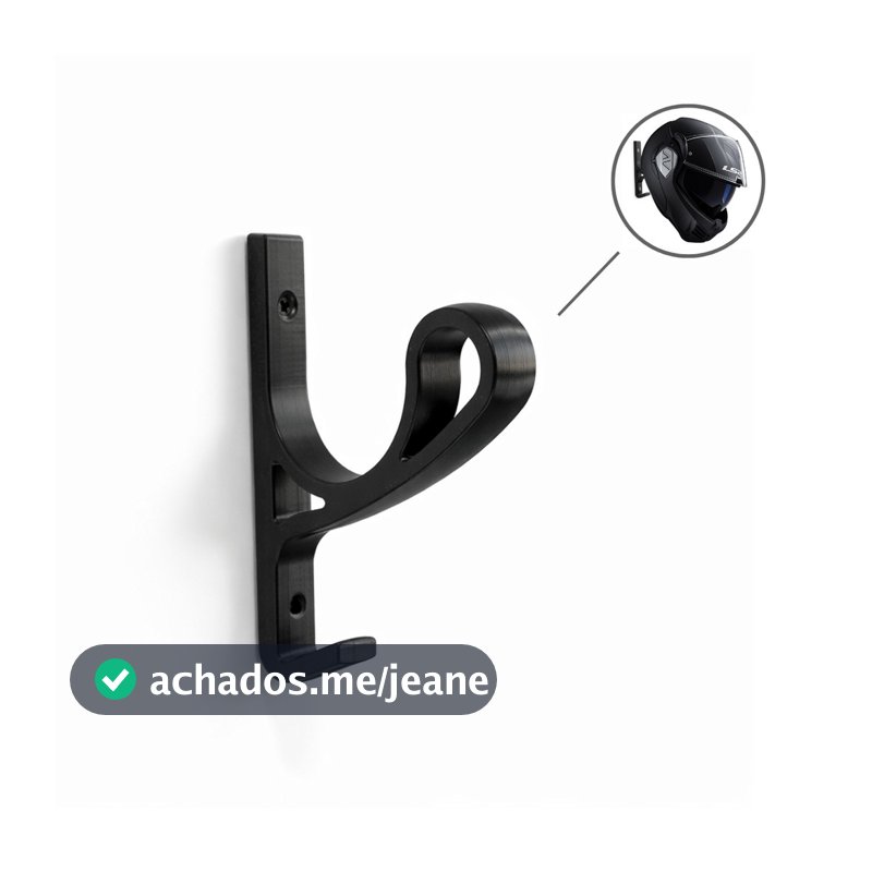 Suporte de Capacete Parede Moto Bicicleta Chave Organizador Resistente para Garagem e Oficina
