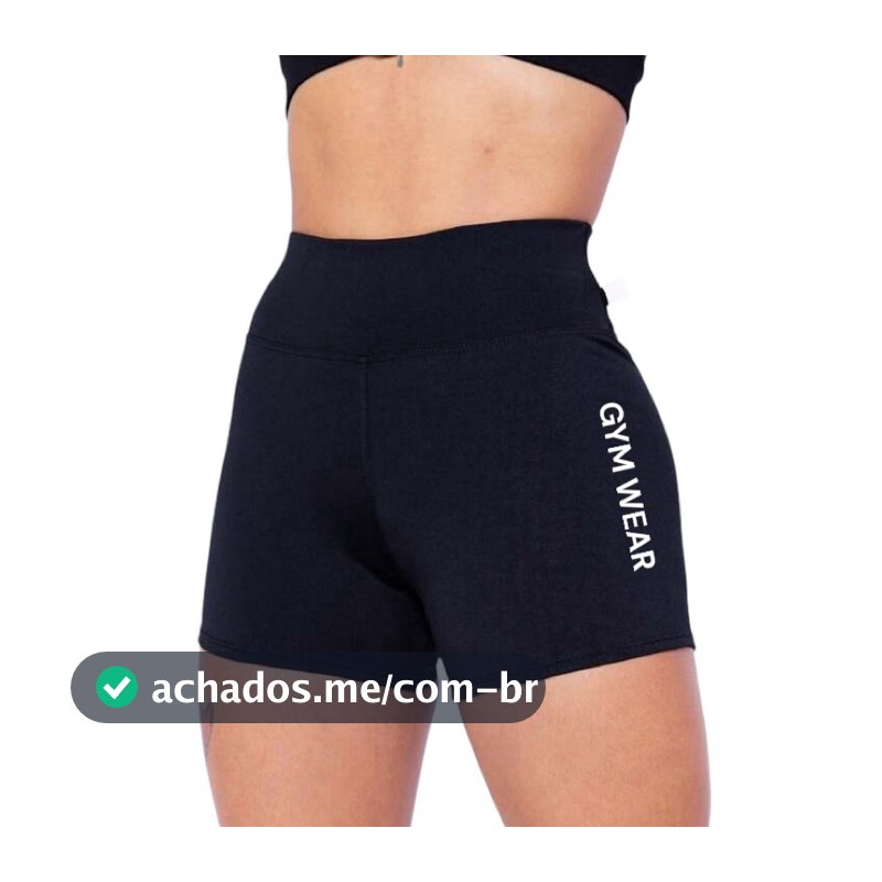 Short suplex feminino curto moda academia treino esporte