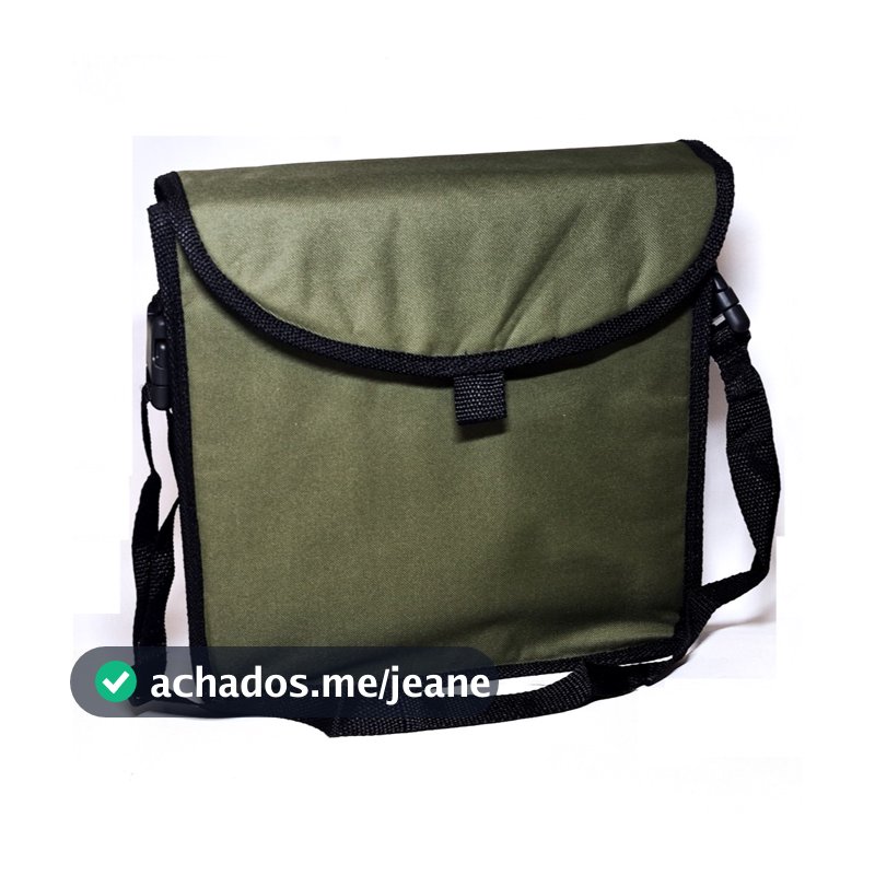 Bolsa De Nylon Para Discos De Vinil Com Capacidade Para Até 20 Unidades