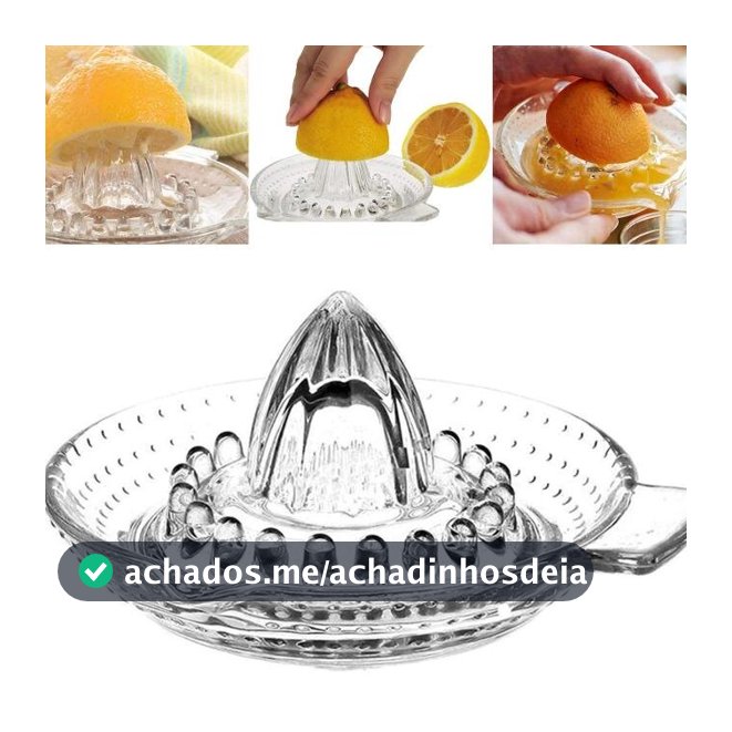 Espremedor Profissional De Vidro De Limão Prático