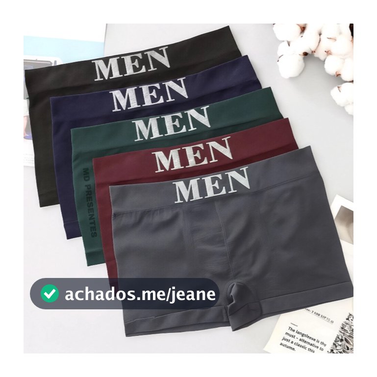 Kit Com Até 12 Cuecas Boxer Microfibra Adulto Sem Costura Respirável