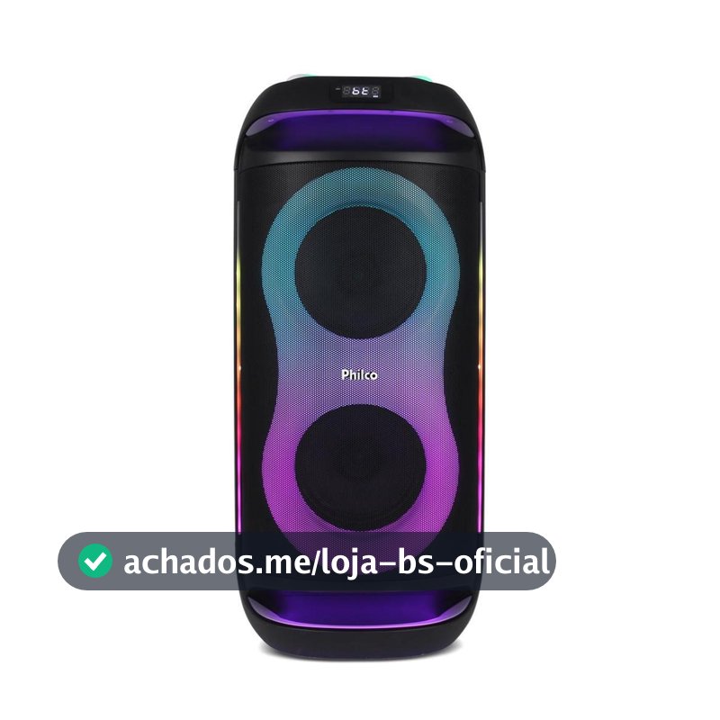 Caixa de Som Philco Extreme Ex Bass 800W PCX6702