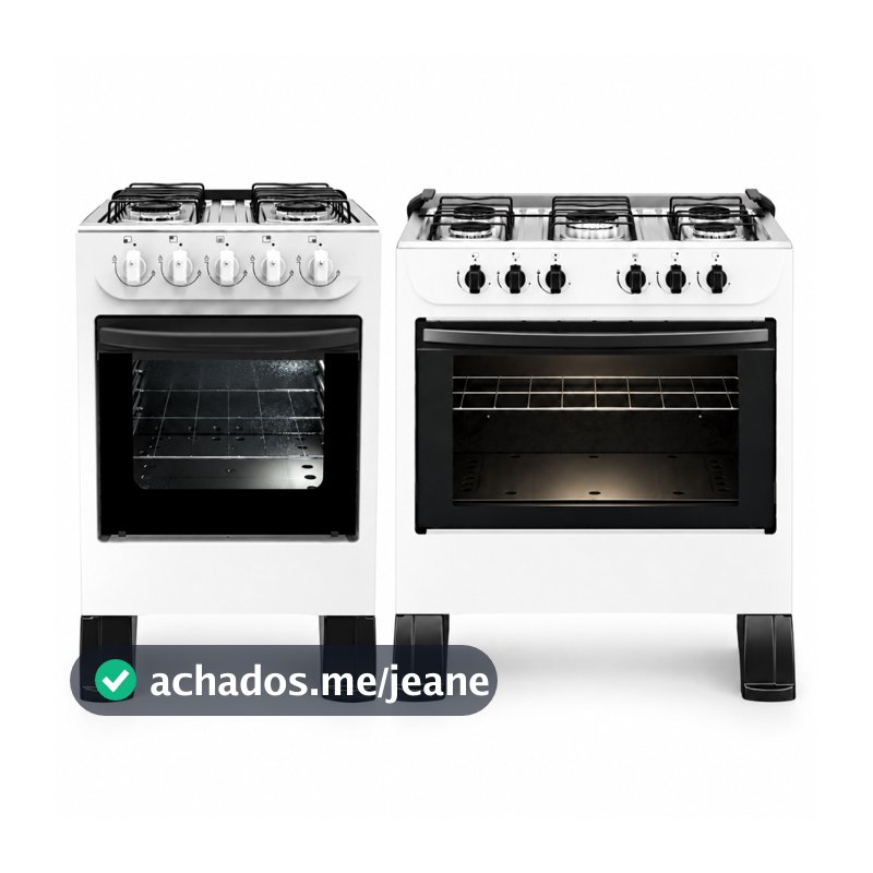 Fogão De Piso Braslar 4 OU 5 Bocas Mesa de Inox New Sirius Branco Manual