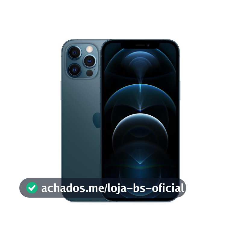 Usado: iPhone 12 Pro Max 128GB Azul Bom - bateria 70% - Trocafy - Apple