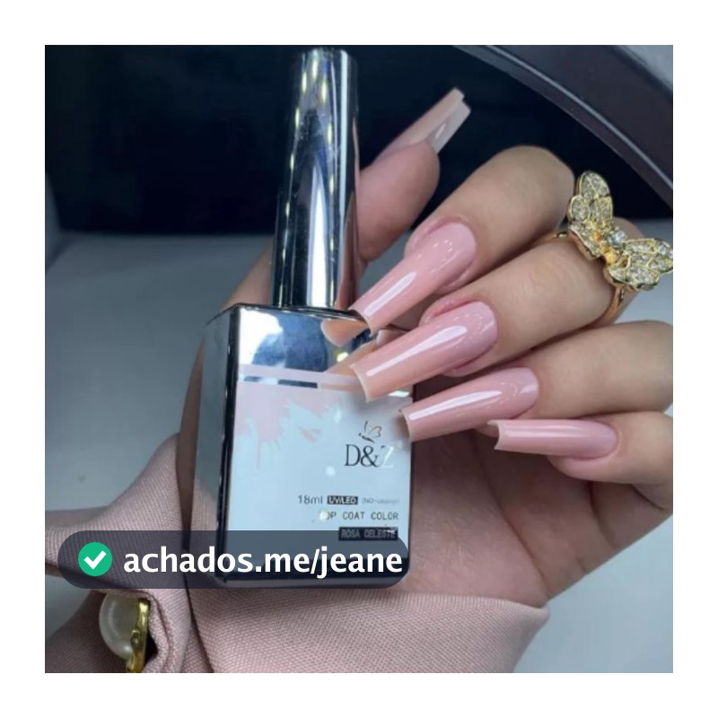 Top Coat Color D&Z Linha Premium Unhas Esmaltação Luxo 18ml