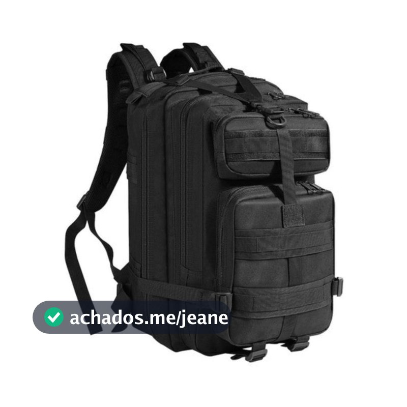 Mochila Militar Tática 30 Litros Impermeável Reforçada Trilha Masculina Feminina Camping