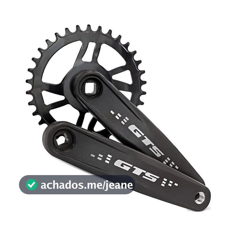 Pedivela Single Coroa 34 Dentes Engrenagem Fixa Gts 170mm